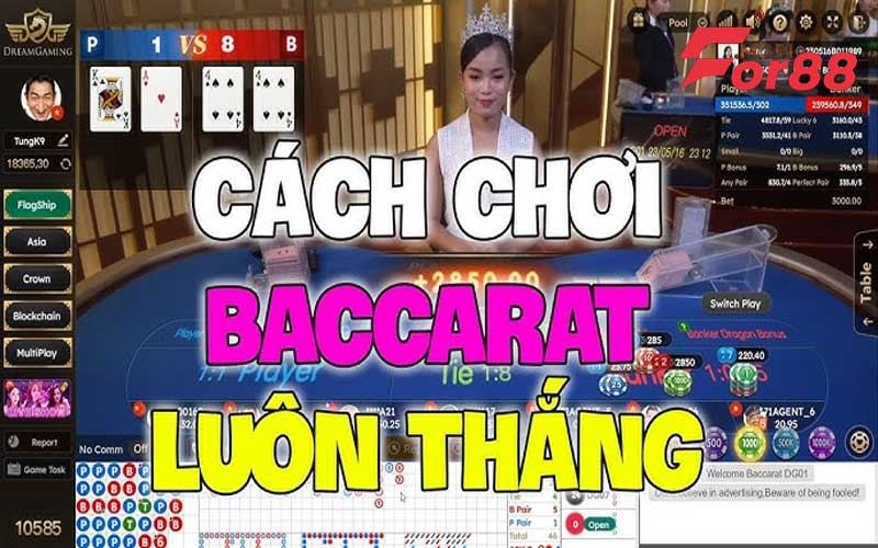 cách chơi baccarat hiệu quả